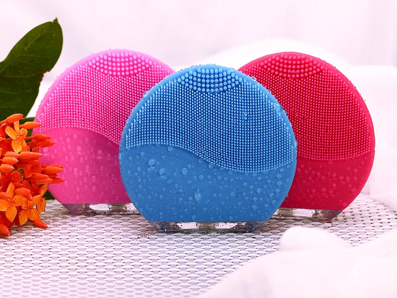 

Super Face Wash Brushes Machine Soft Silicone Facial Brush Cleanser Waterproof Design Health Beauty Your Face Women Cleansers