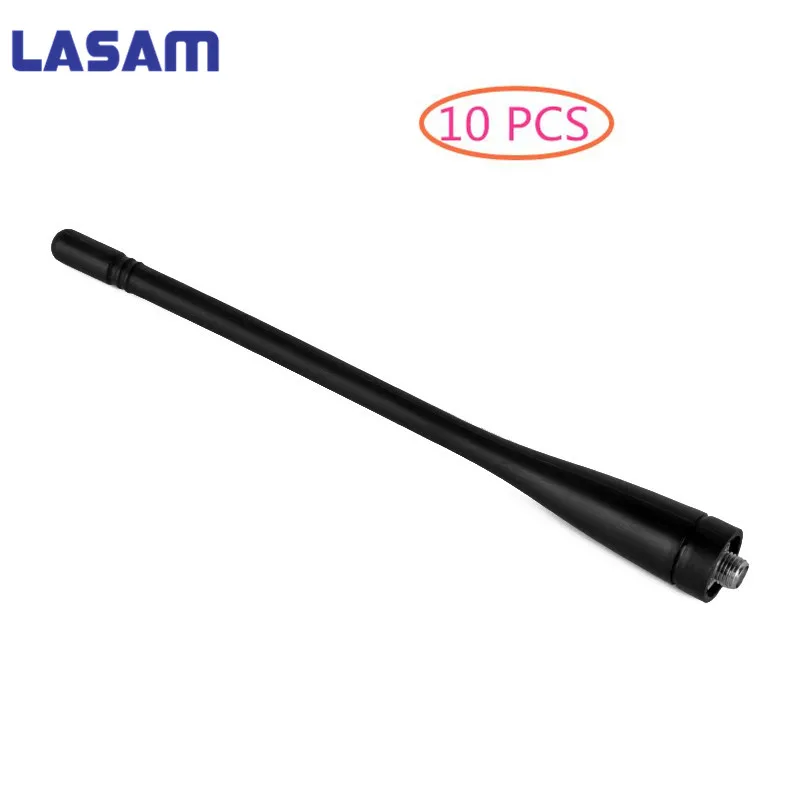 Lasam 10 шт. UHF 400-470 МГц антенна SMA типа «мама» для Kenwood TK-3207G TK3207 TK-3180, TK-3200, TK-3202 иди и болтай Walkie Talkie