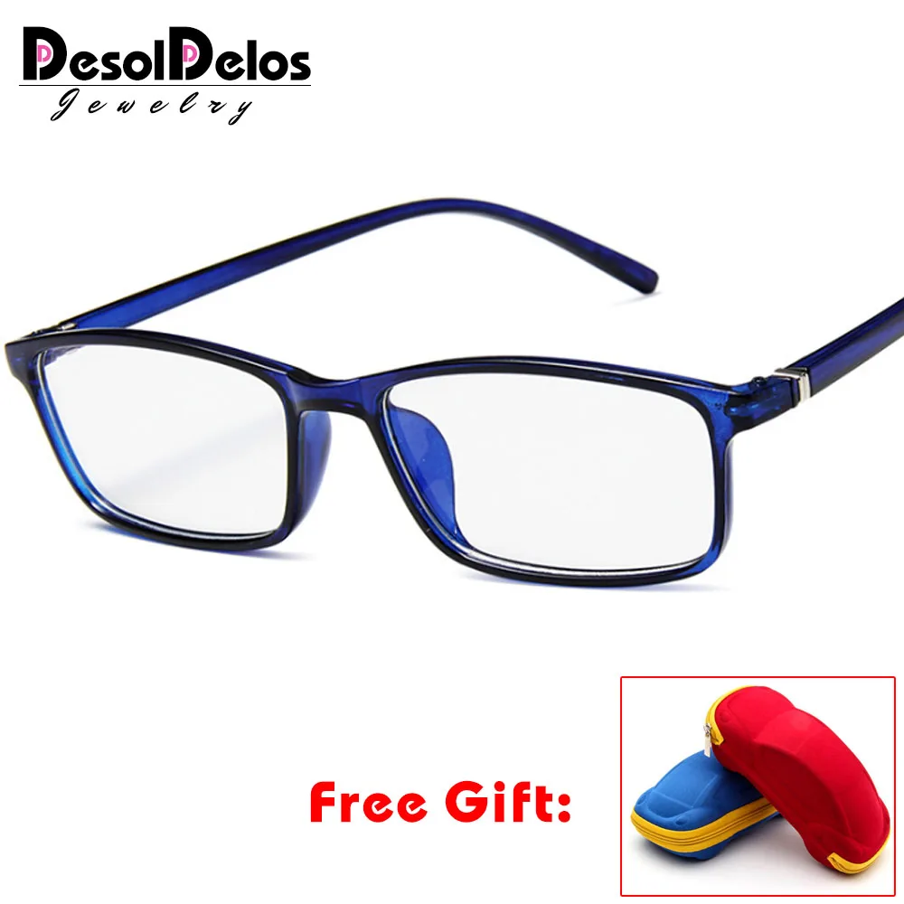 Анти-синий светильник, очки, оправа для женщин, защита глаз, анти-радиационные очки, мужские, анти-голубые лучи, без градусов, плоские очки