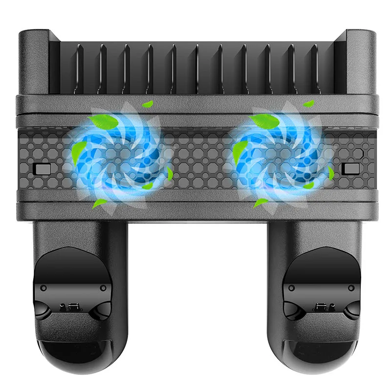  Cooling Stand For PS4/PS4 Slim/PS4 PRO With 12PCS Games Storage Dual Controller Charging Dock Stati