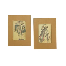 96 шт./лот, Винтажный персонаж, Серия открыток, подарочная карта для студентов, инструменты для творчества, офисные школьные принадлежности