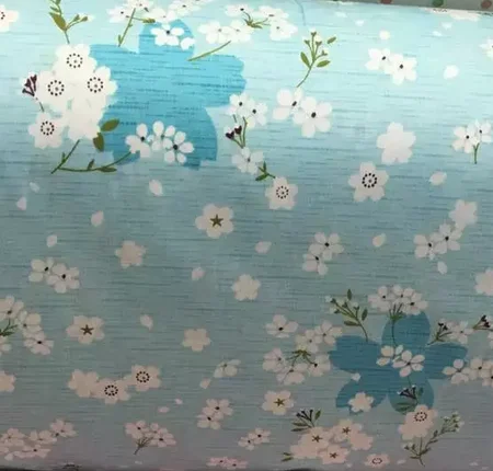 6 160cm blue flower 160x50 см /11 шт 24x24 см хлопковые ткани, цветные ткани высокого качества от бренда tecidos, DIY швейные ремесло, лоскутная ткань для одеяла 180 г/м - Цвет: 6 160cm blue flower