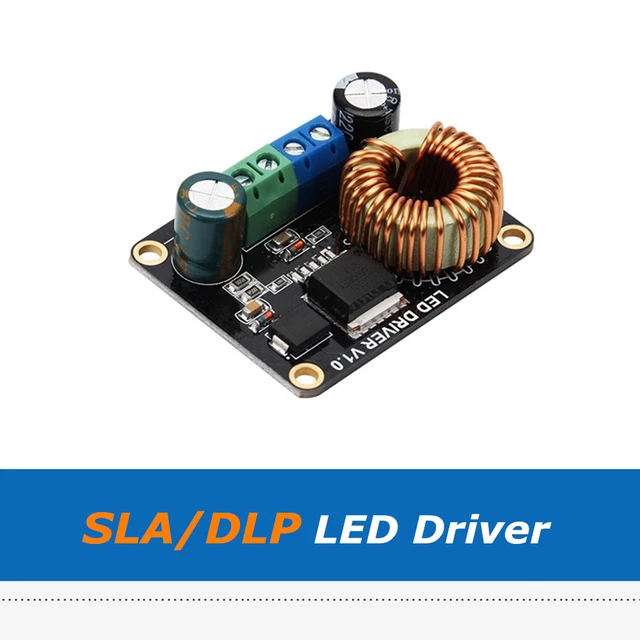 Cheap 3D Printer Parts V1.0 SLA DLP Boost LED Driver Board 60V/5A 30W Constant Current Driver for LED Lighting TFT Backlighting UV Cheap 3D Printer Parts V1.0 SLA DLP Boost LED Driver Board 60V/5A 30W Constant Current Driver for LED Lighting TFT Backlighting UV