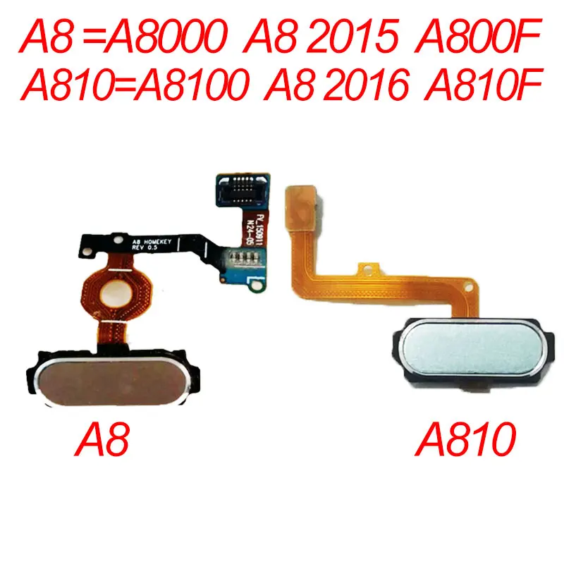 

Original Home Button Fingerprint Sensor Flex Cable For Samsung Galaxy A8 Pro A8 2016 A8100 A810F 2015 A800F A8000