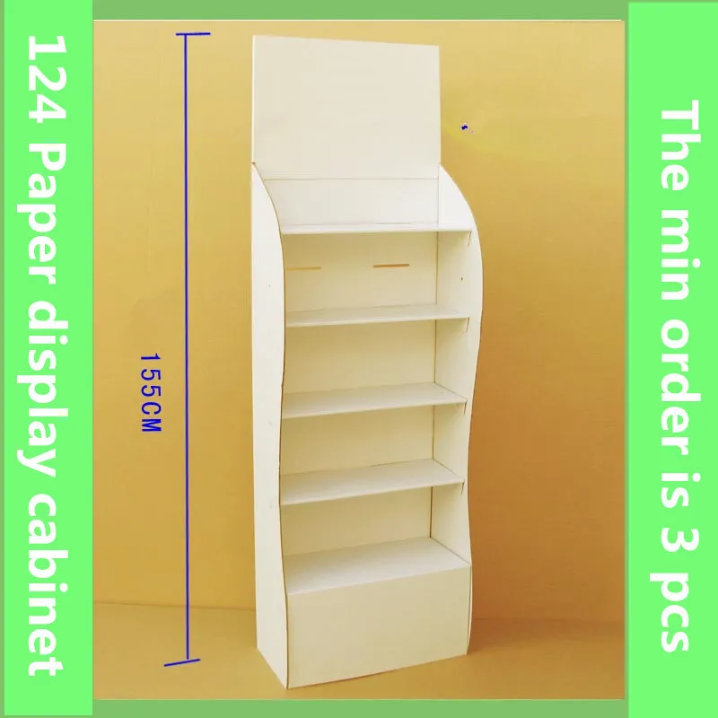 Paper display shelf paper shelf shelf boutique supermarket shelves