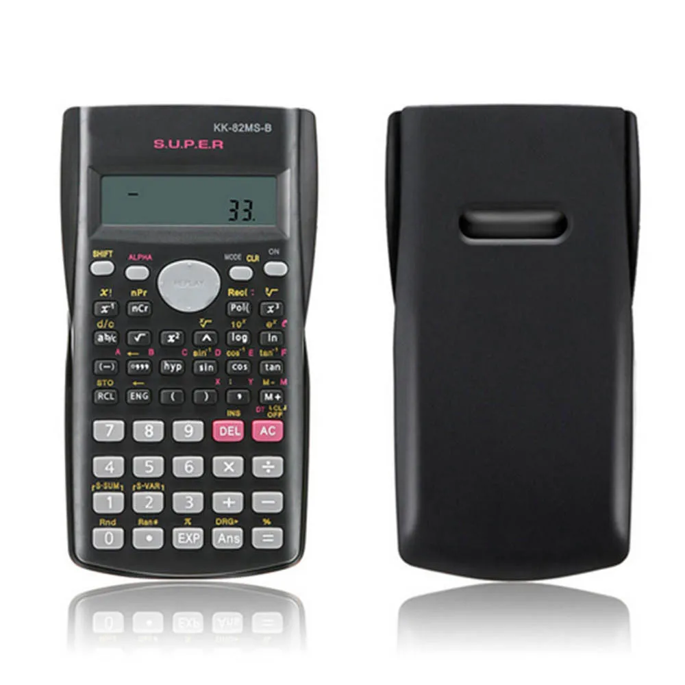

Handheld Portable Office Battery Calculator for Students School Plastic Portable Calculator with Battery for Mathematics