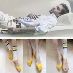 Модные для мужчин хлопковые носки с закрытым носком дышащий пот лодка Мужчин's джентльменские носки плюс наборы для ухода за кожей