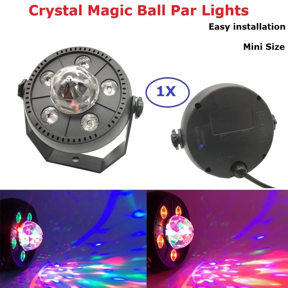 Цветной кристалл магический шар Par свет Lumiere 11 Вт звуковой активированный Световой Лазерный проектор сценический световой эффект DJ лампа