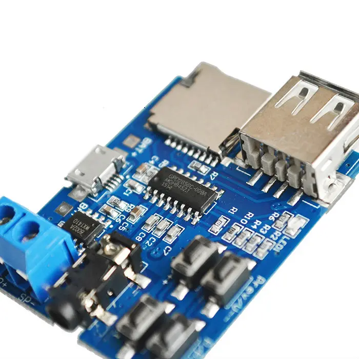 Glyduino MP3 неразрушительный декодер MP3 декодирование плеер модуль декодер TF карта U диск