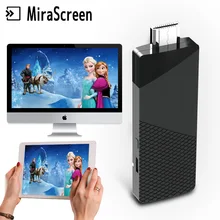 Подарок! MiraScreen A3 беспроводной ТВ-стик дисплей донгл приемник 1080P HDMI 2,4 ГГц WiFi Поддержка DLNA Airplay Miracast для телефона ios