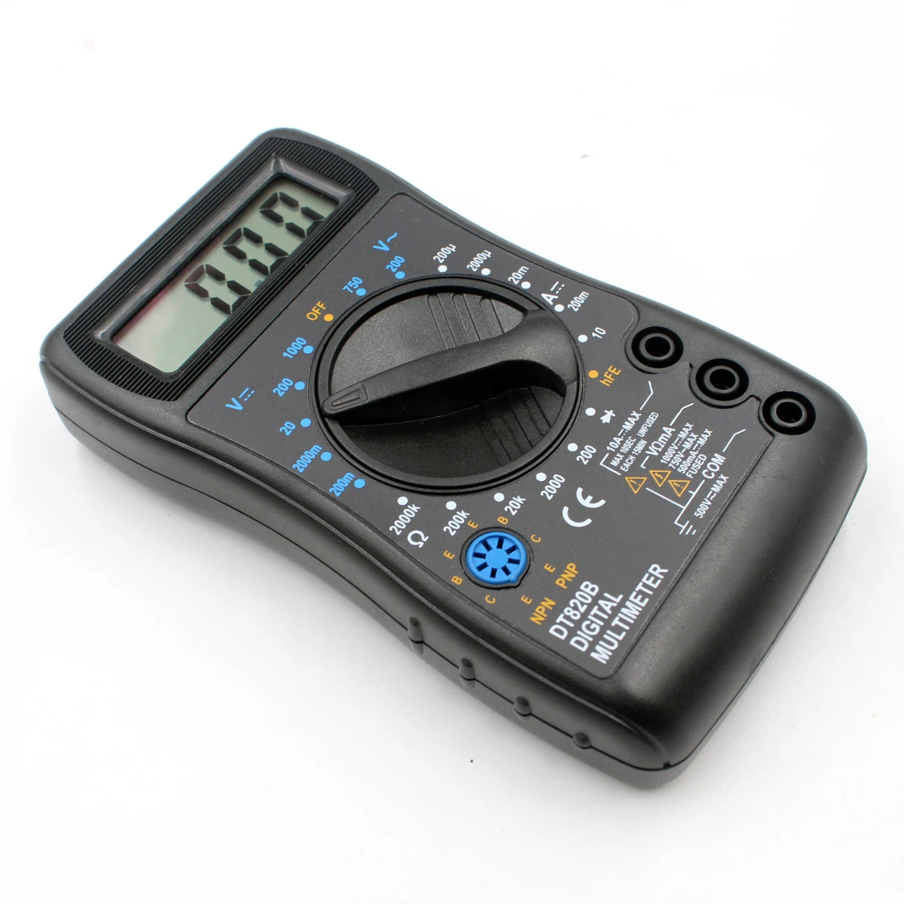 Цифровой мультиметр WHZD DT820B портативный мини измеритель напряжения и
