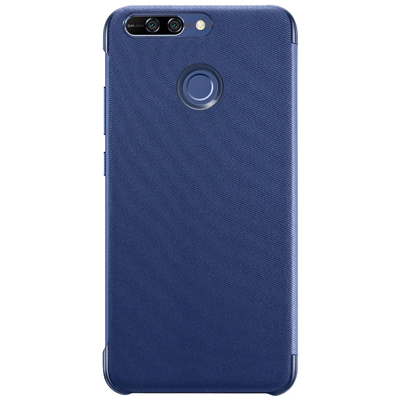 HUAWEI Honor 8 Pro caso 100% Original oficial Smart View Cover Honor V9 caso espejo ventana Flip Teléfono de cuero caso funda