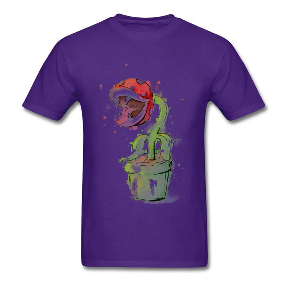 Piranha Plant Watercolor_purple
