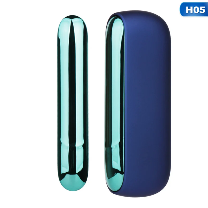 Стиль черный красный синий фиолетовый боковая крышка для IQOS 3,0 Магнитная дверная крышка аксессуары для электронной сигареты сменный Внешний чехол