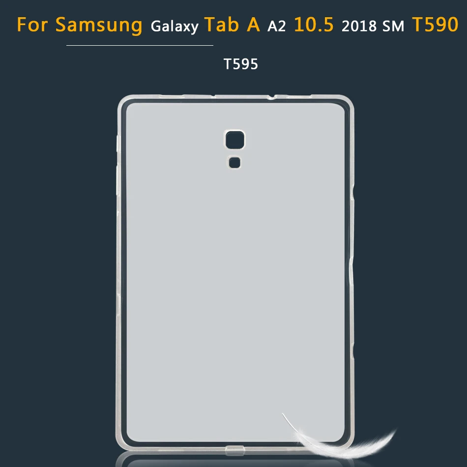 Планшетный чехол для samsung GALAXY Tab S S2 S3 LTE S4/Tab A A2 A6 7,0 8,0 8,4 9,7 10,1 10,5 SM T700 T705 крышка чехол - Цвет: Tab A 10.5 2018 T590