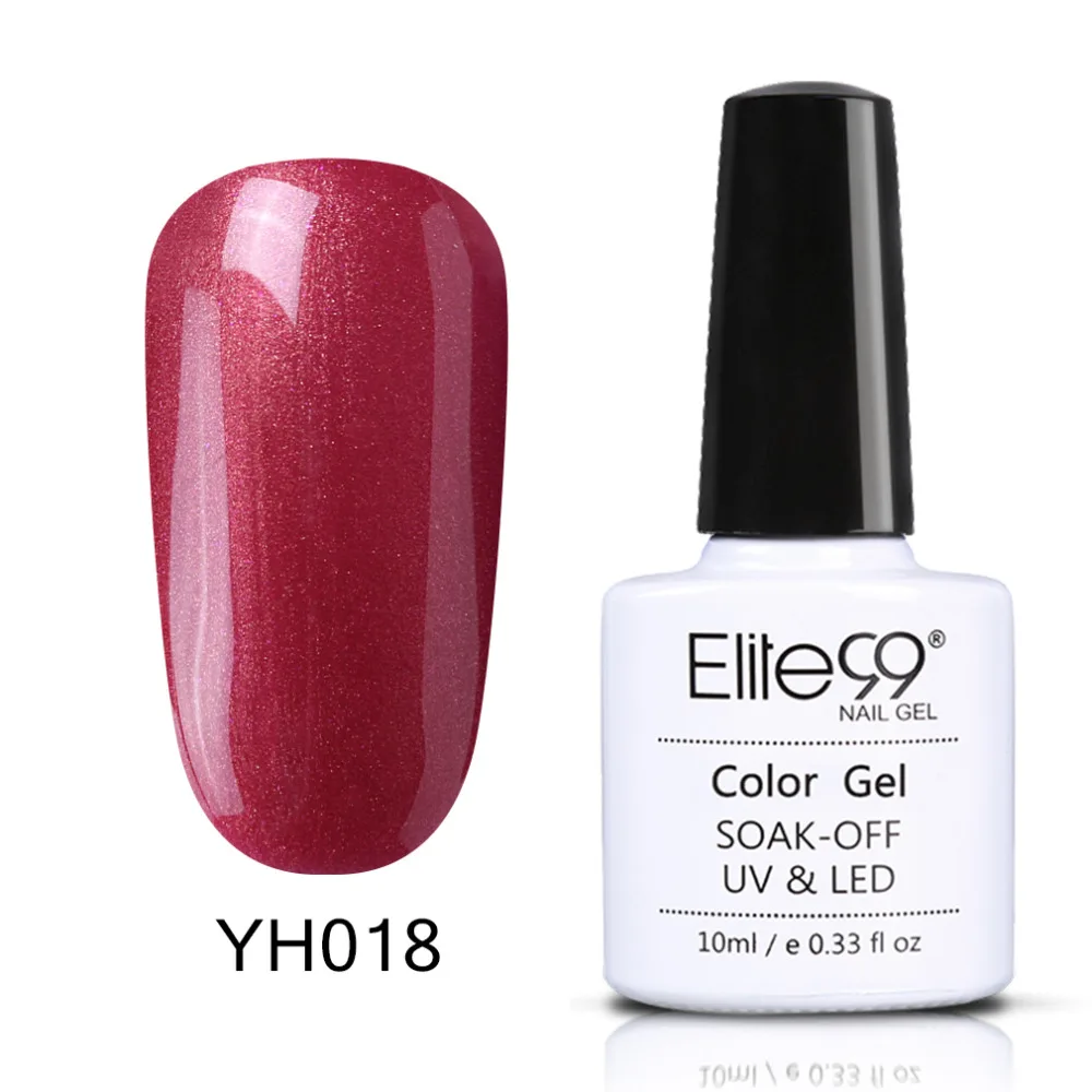 Elite99 серия Magenta LED UV Soak off гель лак УФ для ногтей 10 мл дизайна Выберите любой 12 видов