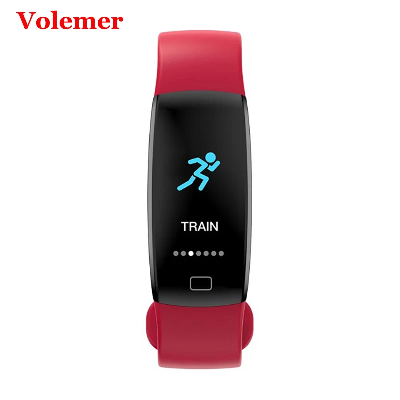 Volemer F64HR Смарт Bluetoot IP68 Водонепроницаемый Цвет экран сердечный ритм измерять