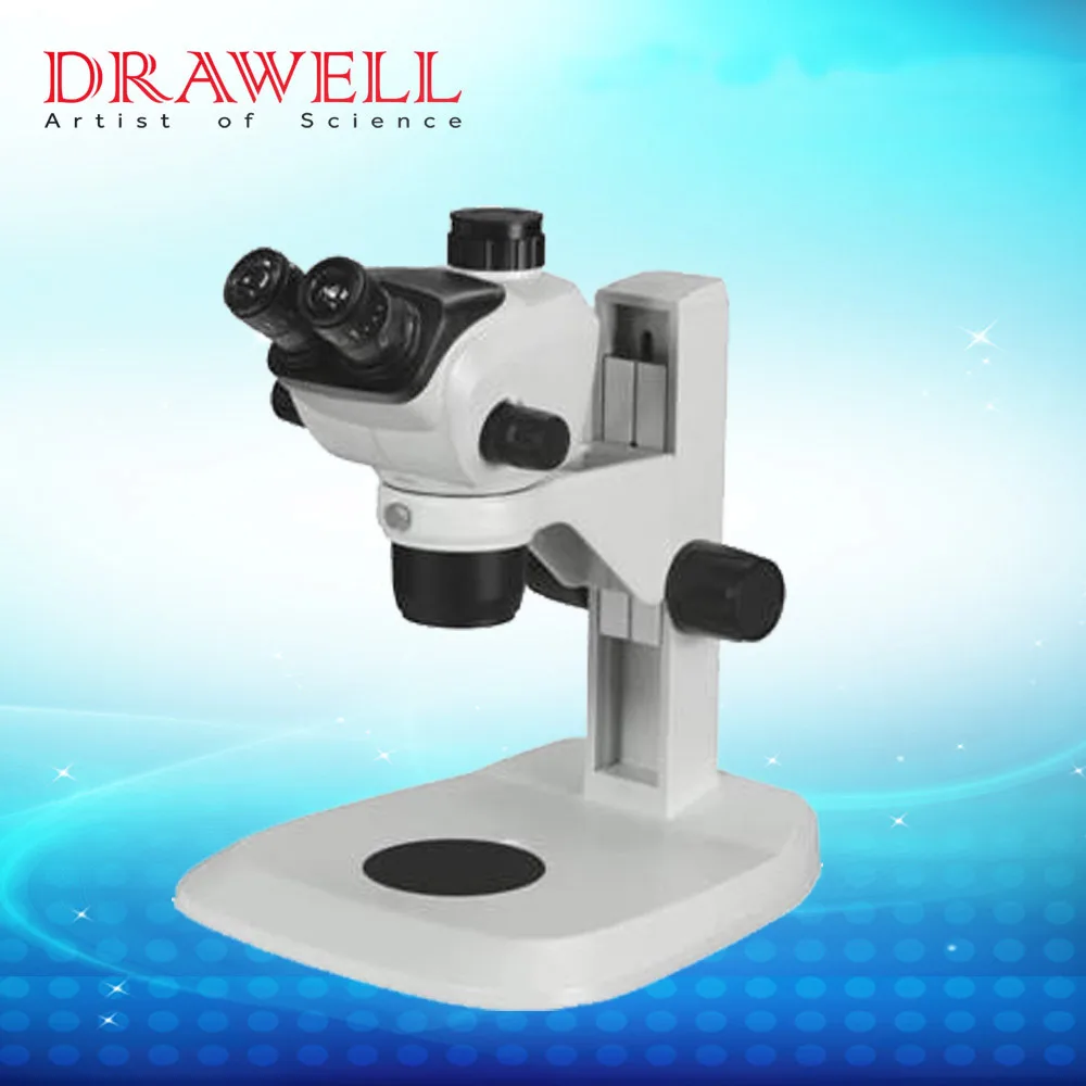 SZ650B2L Stereo Zoom Microscope in low price. Zoom Ratio 1 6.5, Reflecting and Transmitting