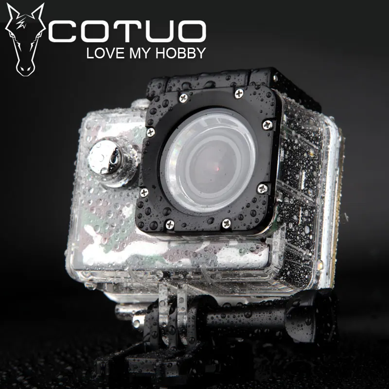 Спортивная Экшн камера COTUO CS70 Wi Fi 14MP Full HD 1080 P 30FPS 2 0 &quot ЖК дисплей 30 м