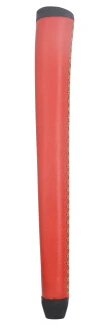 3 EA ручная вышивка цветной воловья натуральная кожа рукоятки для коротких клюшек для гольфа - Цвет: Красный