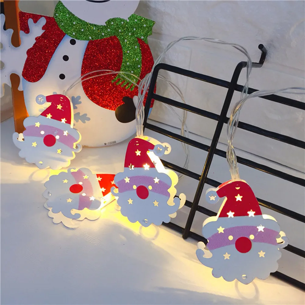 Свет Санта Фея Строка Light Xmas вечерние Рождественский подарок домашние