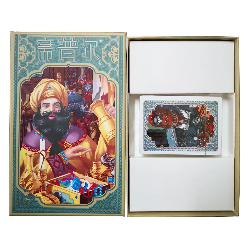 

Jaipur strategy game card business transaction 2 player board game new Chinese version super lost city