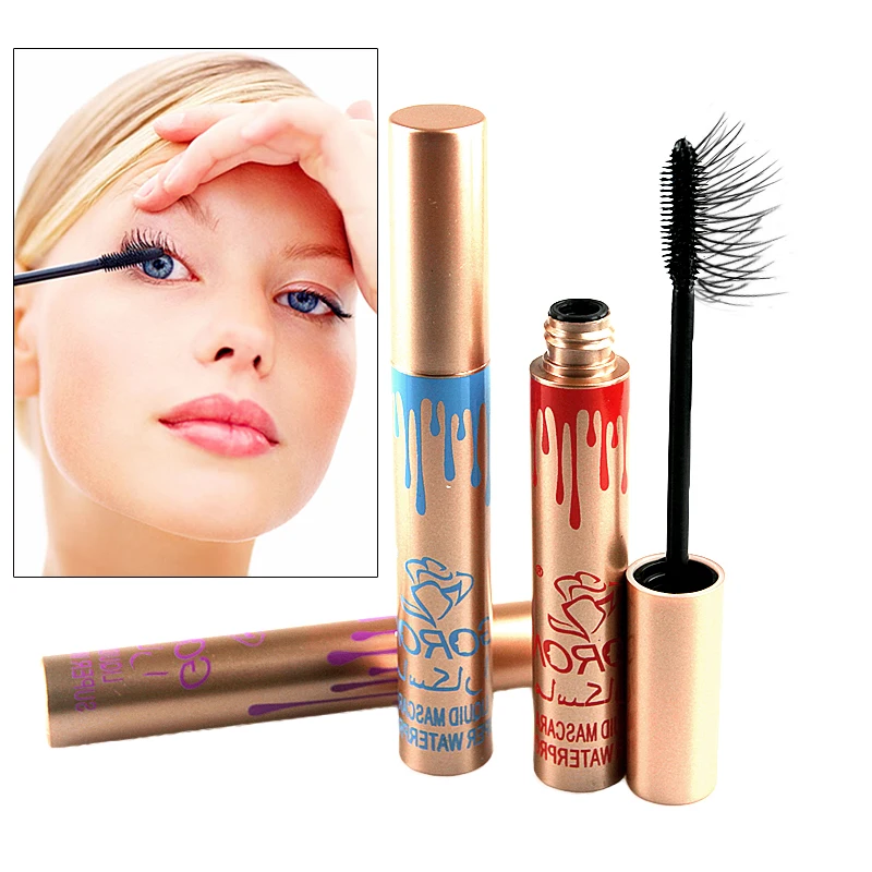 

2017 New Eyelash Mascara Extension Volume Lengthening Brand Eyes Makeup Curling Black Waterproof Lashes Mascaras for Women 6064