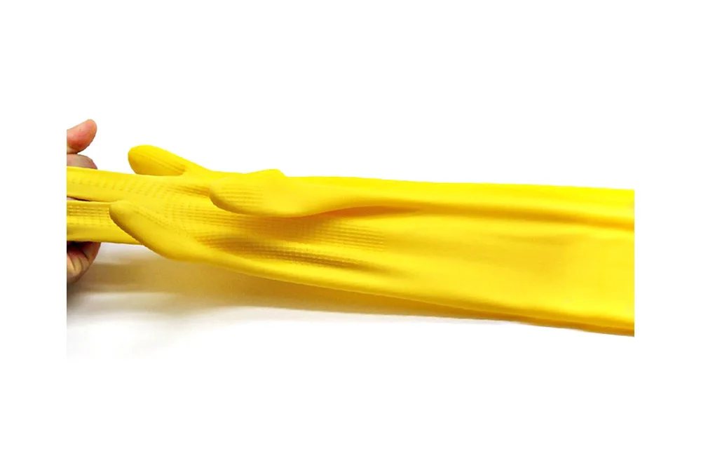 Long Rubber Gloves For Work Washing Cleaning Safety Gloves (5)