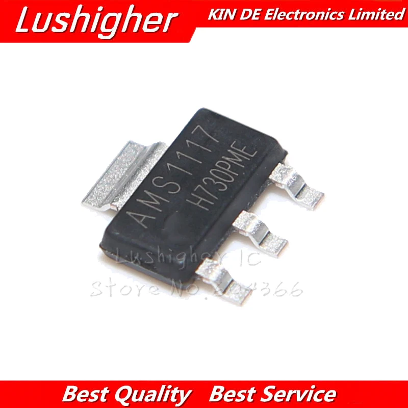 

50PCS AMS1117-3.3V AMS1117 AMS1117-ADJ AMS1117-1.8 AMS1117-1.2 AMS1117-5.0 AMS1117-2.5 AMS1117-3.3 AMS1117-5.0 AMS1117-1.5
