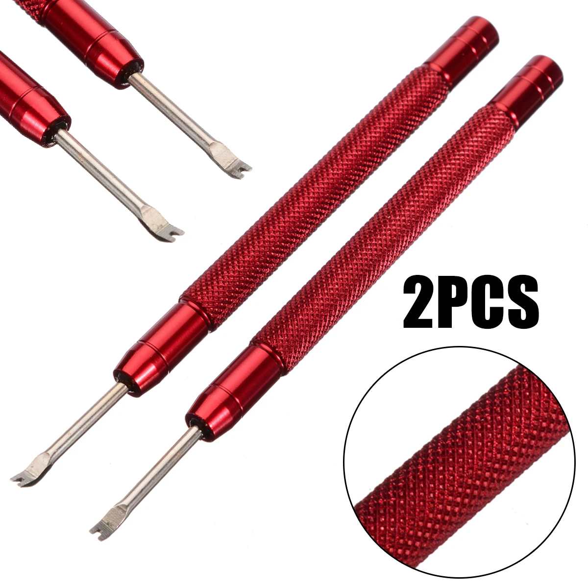 

2pcs Metal Precision Watch Hand Remover Pin Lever Replace Watchmaker Repair Hand Tool Set