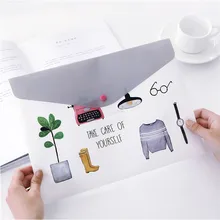 Высокое качество ПВХ А4 Папка для документов сумка для документов портативная водонепроницаемые канцелярские принадлежности сумка для школьные принадлежности для учащихся пенал Чехол