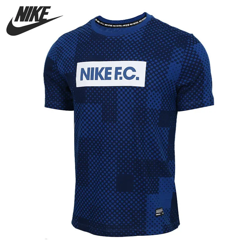 Оригинальный Новое поступление NIKE FC DRY TEE SSNL BLOCK мужские футболки с коротким