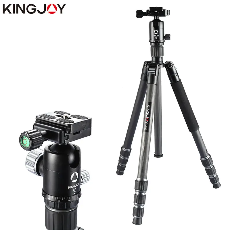 

KINGJOY Official G55 Professional Flexible Camera Tripode Stand Monopod Dslr Models Video Para Movil Flexible Tripe Stativ Mini