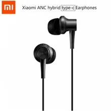 Оригинальные Xiaomi mi ANC наушники Гибридный Тип usb-C зарядки- mi c линии Управление музыкальные наушники для Xiaomi mi 6 mi X Note2