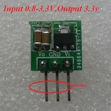 DHL free.50pcs. Мини DC-DC 0,8-3,3 V до 3,3 V импульсный Повышающий Модуль преобразователя Напряжения