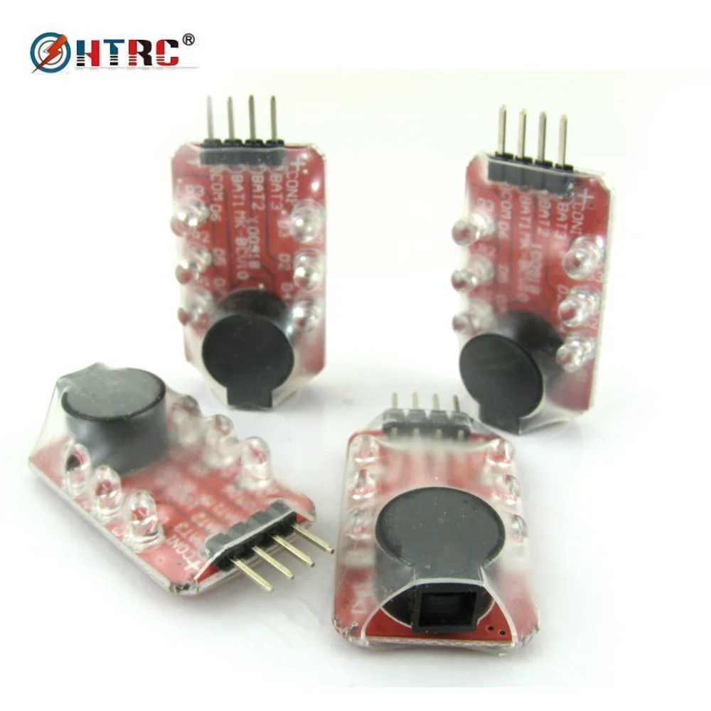 4pcs lot 2 3S Low Voltage Buzzer Alarm for 2S 7 4V 3S 11 1V Lipo