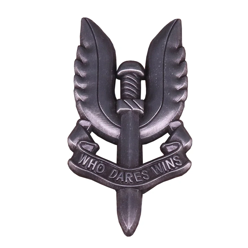 Who dares wins эмалированная булавка SAS брошь в стиле милитари британская армейская
