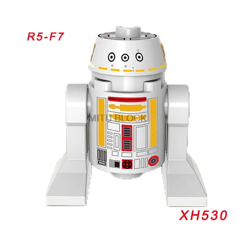 Одиночная распродажа, Звездные войны, космические войны, робот C3Po R2D2, C-3Po, R2-D2, Звезда смерти, дроид, Звездные войны, фигурки, строительные блоки - Цвет: xh530