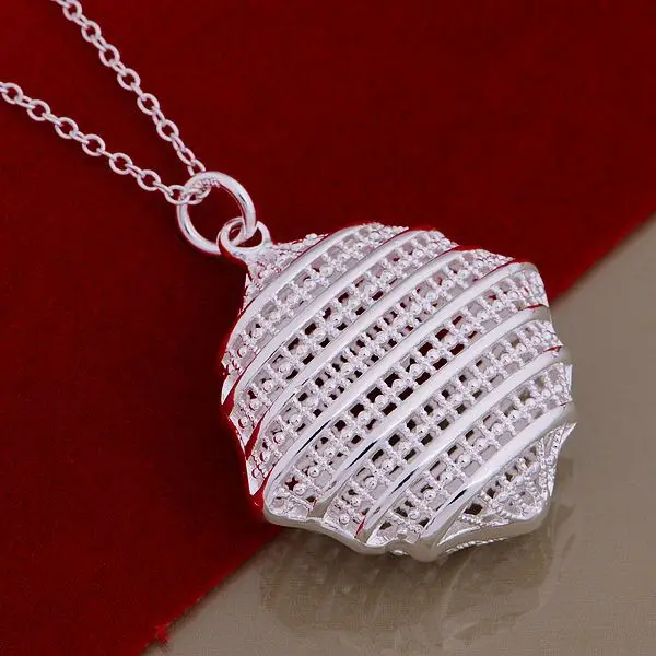 

fashion jewelry necklace men sterling silver 925 necklace best friends pendant for women free shipping AN785