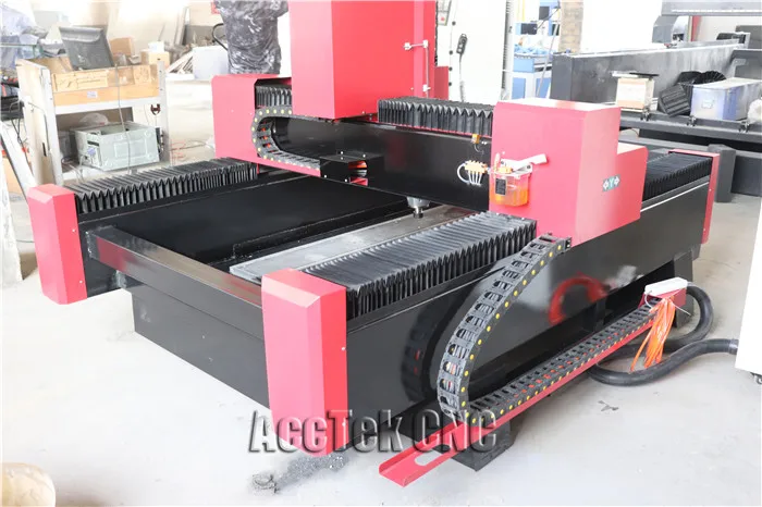 Сверхмощная структура Т образный Рабочий стол камень cnc маршрутизатор гравер