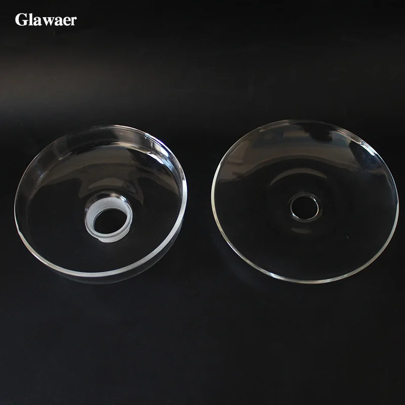 1pcs/lot glass shisha hookahs ashtray plate big disc chicha narguile accessories