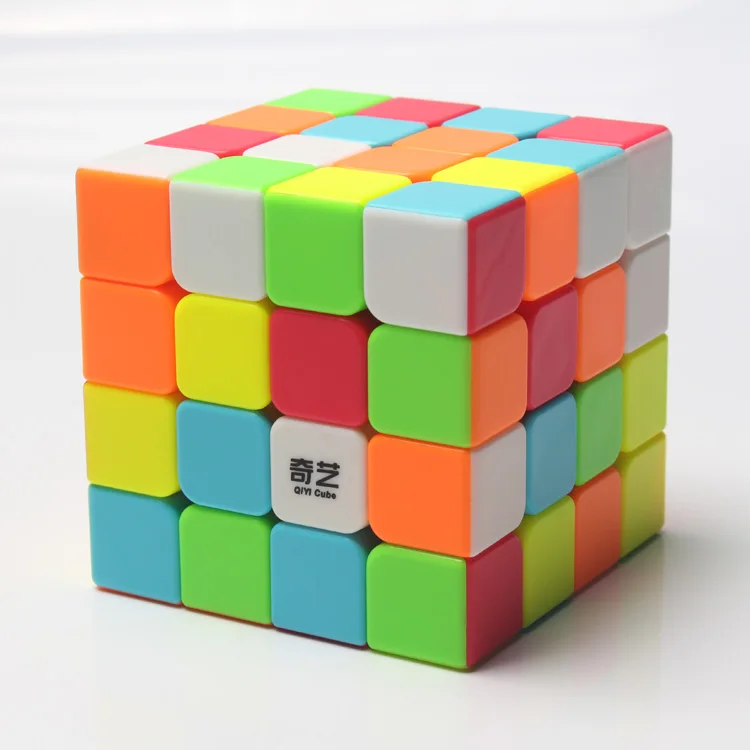 QIYI 4x4x4, сплошной цвет, магический куб, игрушки для детей, профессиональная скоростная головоломка, весенние кубики, детские подарки для образования, Cubo Magico