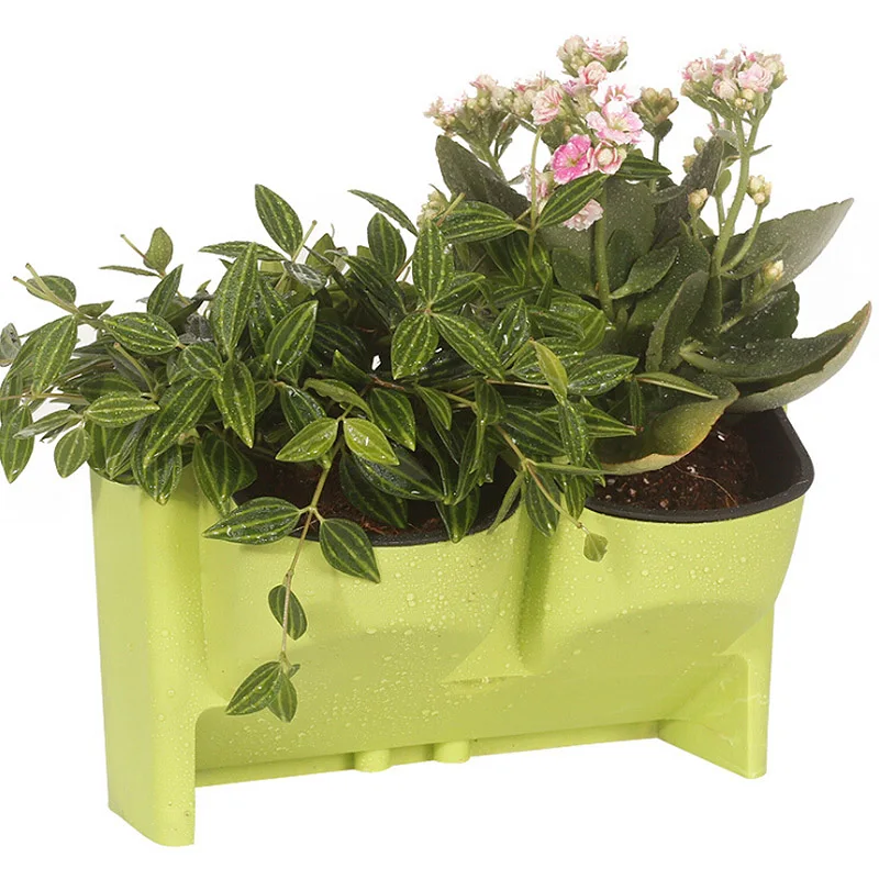 

Flower Pot Stackable Wall Planter Garden Flower Pots Wall Hanging Vertical Succulents Plant Pot Bonsai Pot Home Decor Wholesale