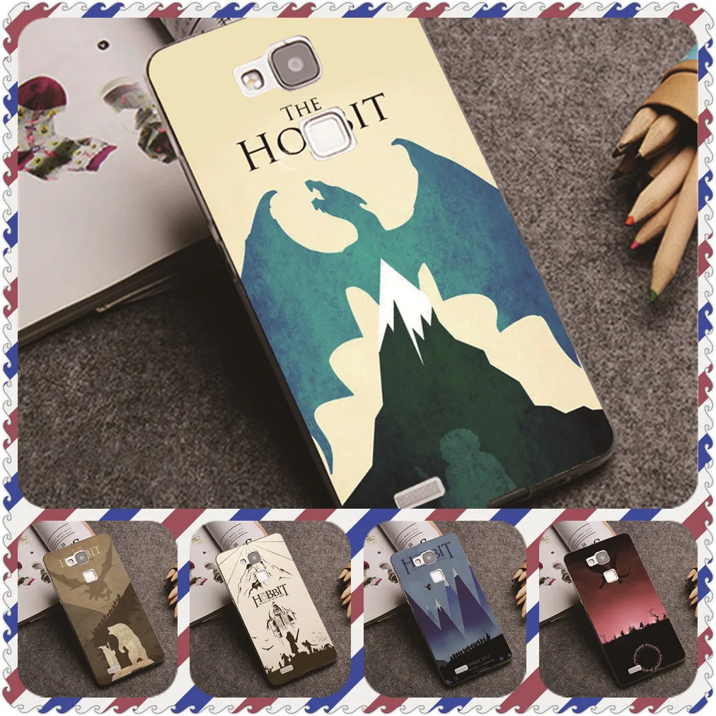 

The Hobbit Lord of the Rings TPU Patterned Case For Huawei P20 Mate 10 P10 Lite P20 Pro P8 P9 Lite 2017 Cover