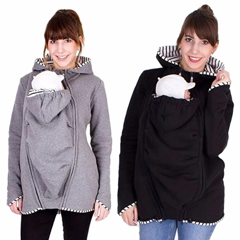 manteau avec porte bebe