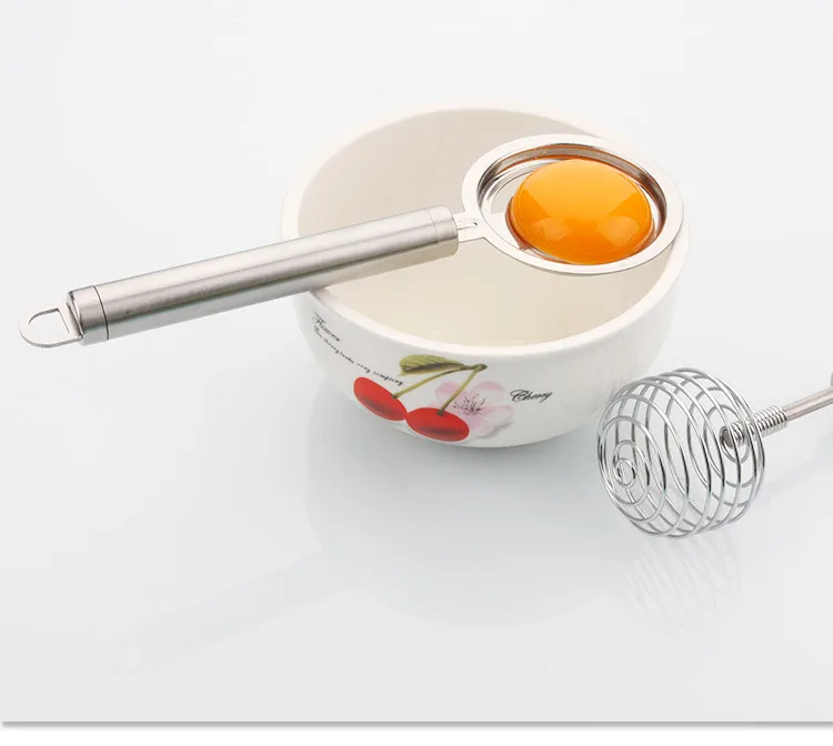 1PC S/Steel Egg White Separator Tools Eggs Yolk Filter Gadgets Separate