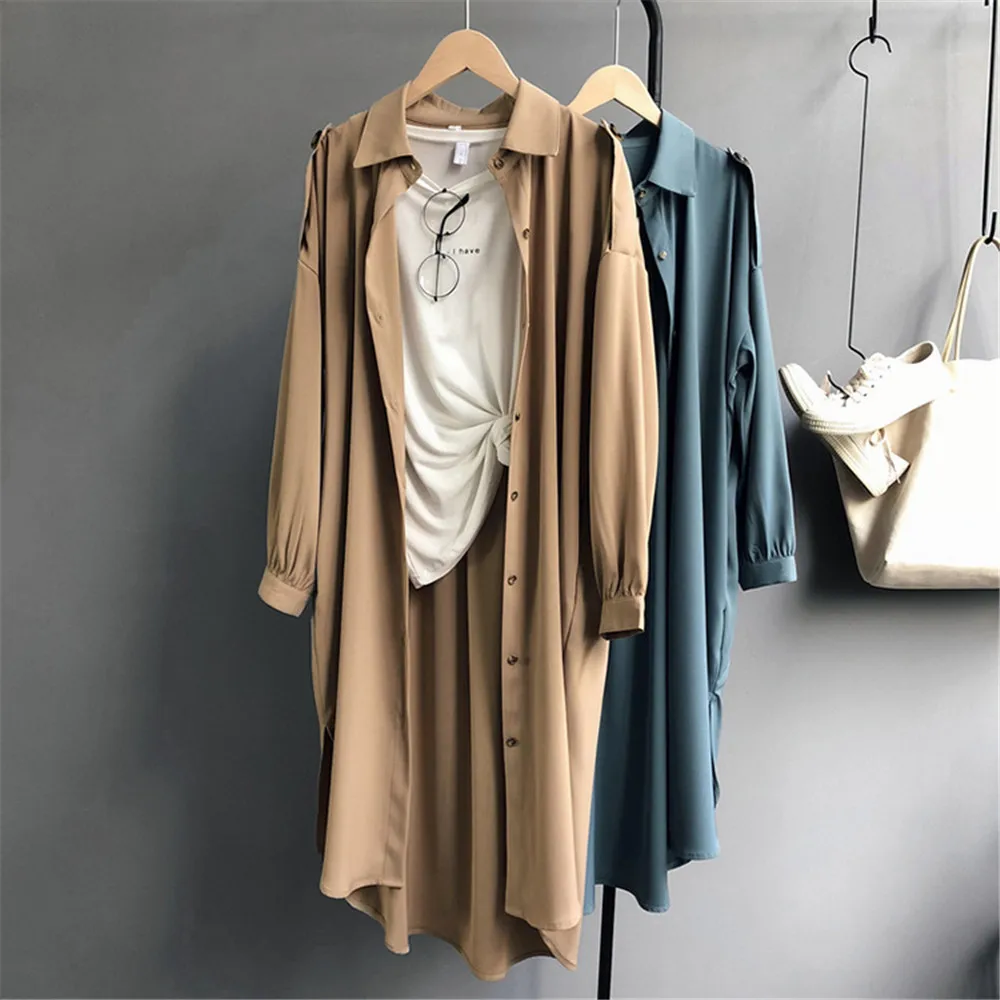 All Match Casual Long Blouse Shirt Women 2018 Autumn Women Long Sleeve Shirts Blouse High quality loose Blouse Tops (7)