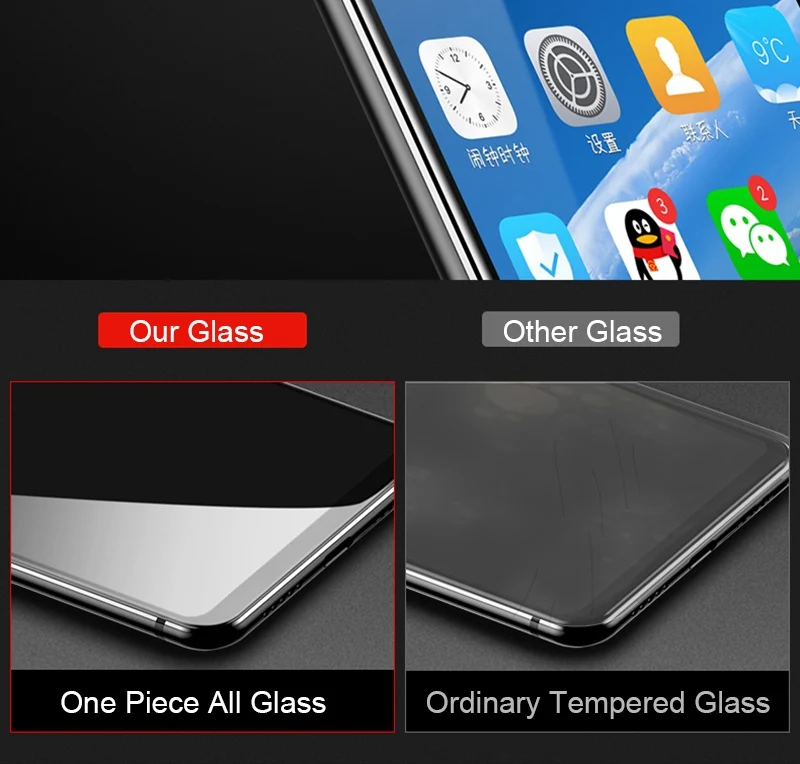 TOMKAS 6D Protective Glass For Xiaomi Redmi 6A Glass Screen Protector Mi A1 A2 6X Glass For Xiaomi Redmi 5 Plus Redmi Note 5 Pro