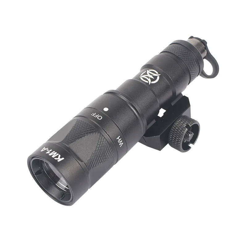 BK-WADSN WADSN Softair Flash светильник M300W KM1-A Тактический Скаут светильник M300 стробоскоп лампа в форме пистолета страйкбол факелы WEX385 охотничье оружие светильник s - Цвет: BK-WADSN