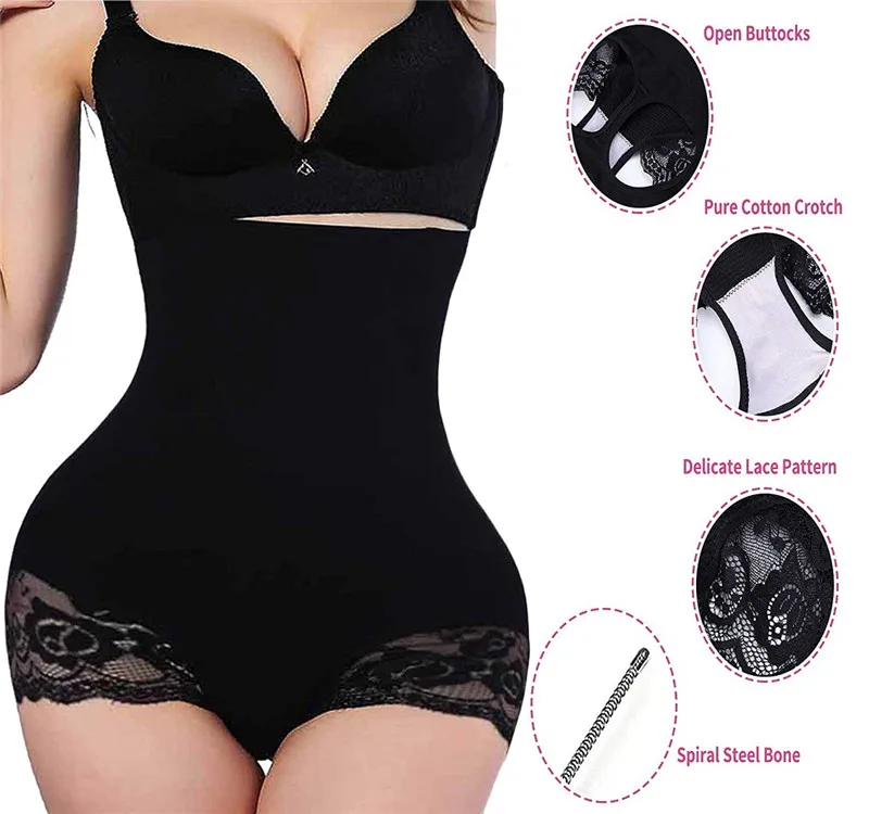Женское нижнее белье для подтяжки живота и ягодиц|control panties|butt lifter shortwaist trainer |